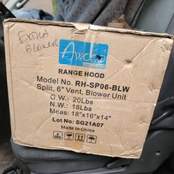 Awoco RH-SP06-BLW 6" Inline Blower Unit (*FREE DELIVERY!!)