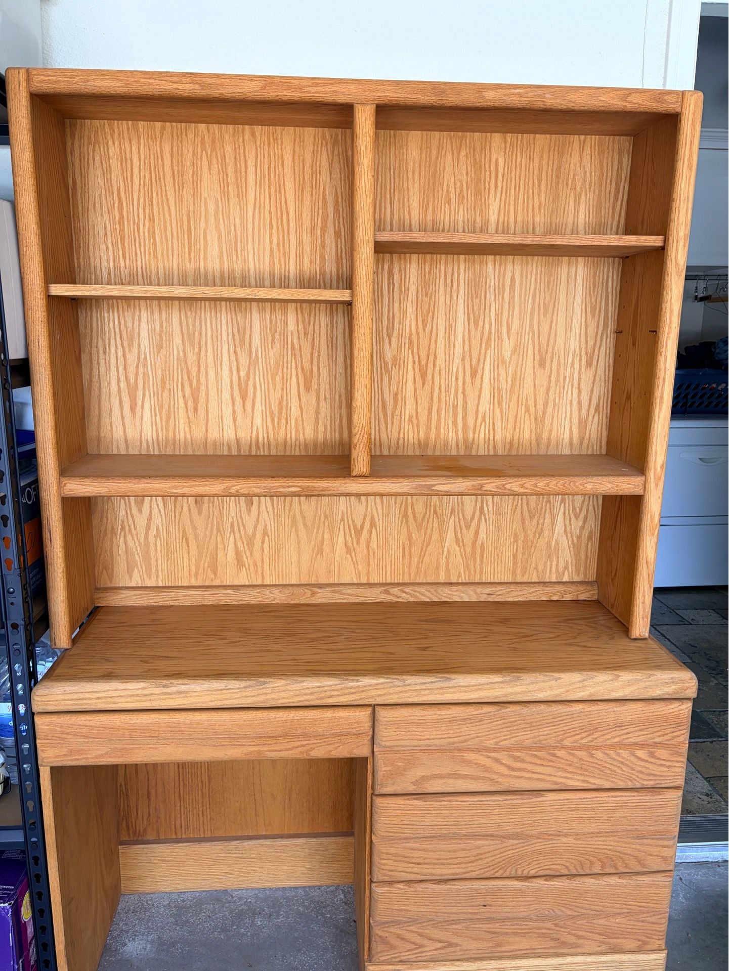 Children’s desk and book shelf