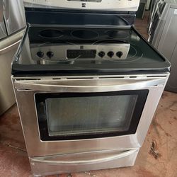 Kenmore Glass Top Electric Stove Used 