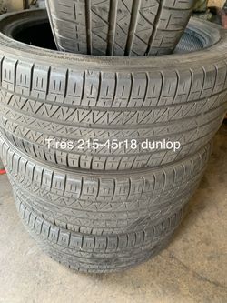 Tirez 215-45r18 dunlop