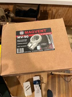 MagVent MV-90 Magnetic Dryer Vent Connector – 90° – New in Box
