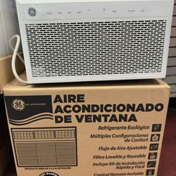 14000btu Windows Ac By GE WiFi Smart.  Complete Set New In Box With Warranty 