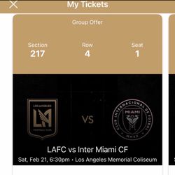 LA Football club vs Inter Miami Cf