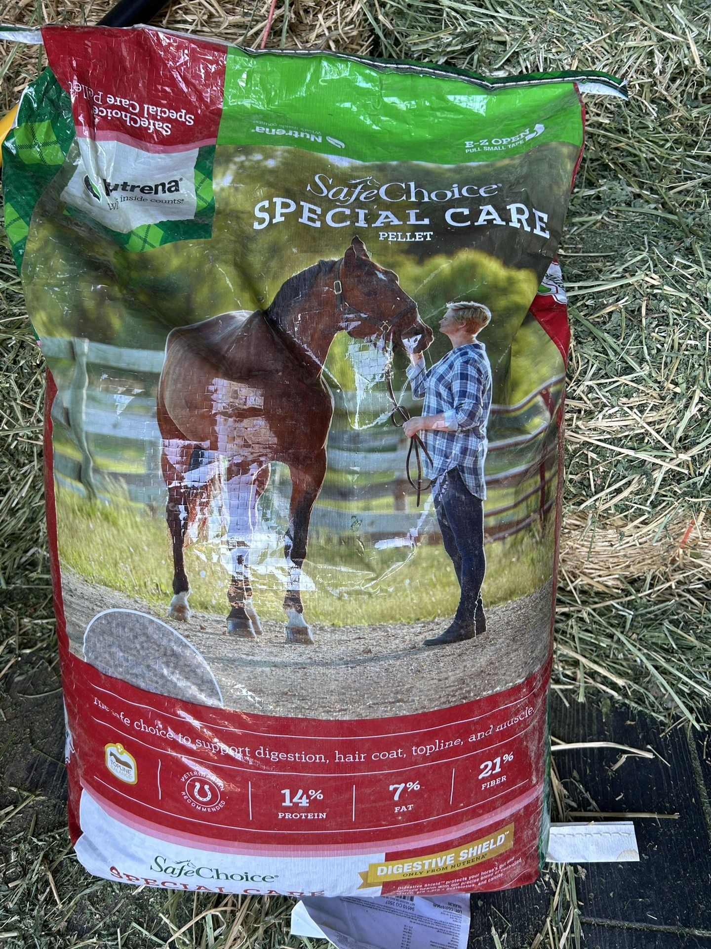 Nutrena Safechoice Special Care Horse Pellets