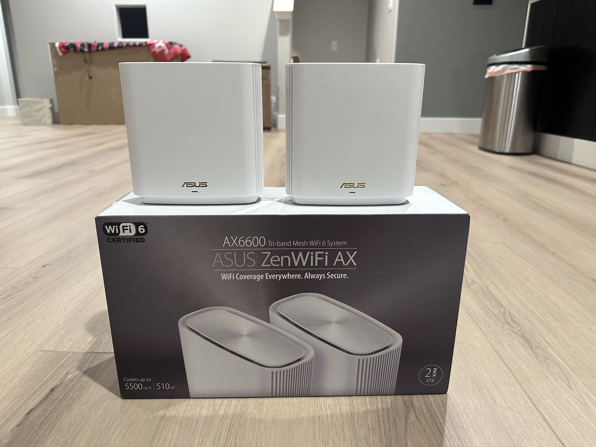 ASUS ZenWiFi AX6600 Tri-Band Mesh WiFi 6 System