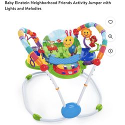 Baby Einstein Neighborhood Friends Activity Jumper With Lights And Melodies