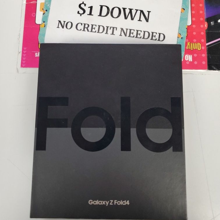 Samsung Galaxy Z Fold 4 5G - 90 DAY WARRANTY - $1 DOWN - NO CREDIT NEEDED 