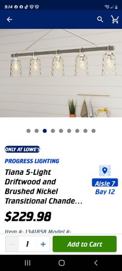 Chandelier 5 Lights