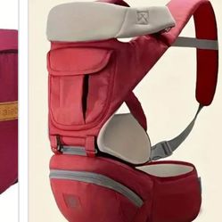 Baby Carrier With Adjustable Straps And Base Breathable 