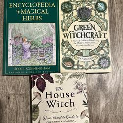 Green Witchcraft Books