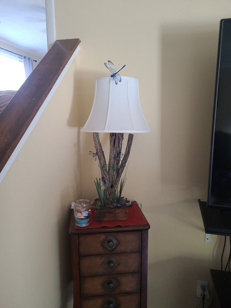 Smart Lamp.... Change Color Turn On And Iff With Voice And Phone. One Of A Kind