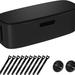 Cable Management Box - Large Cord Organizer Box
