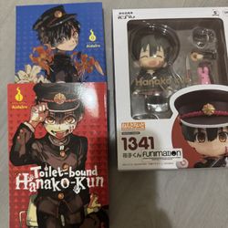 toilet bound hanako kun manga & nendoroid