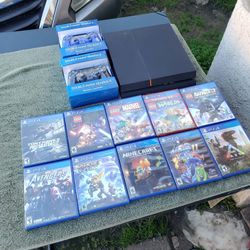 $200! Only Games Just Games No Console No Controls. Now no Games 0 Gamed & $150 2 controls & 2016 PS4 500Gb. All for $320! Firm all combo