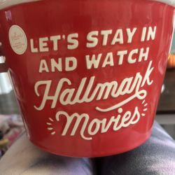 Hallmark Channel Authentic Popcorn Bowl