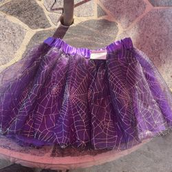 Celebrate It | Halloween  Purple Spider Web Adult Tutu Size Midium