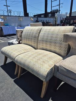 YELLOW ACCENT CHAIR SET (2)