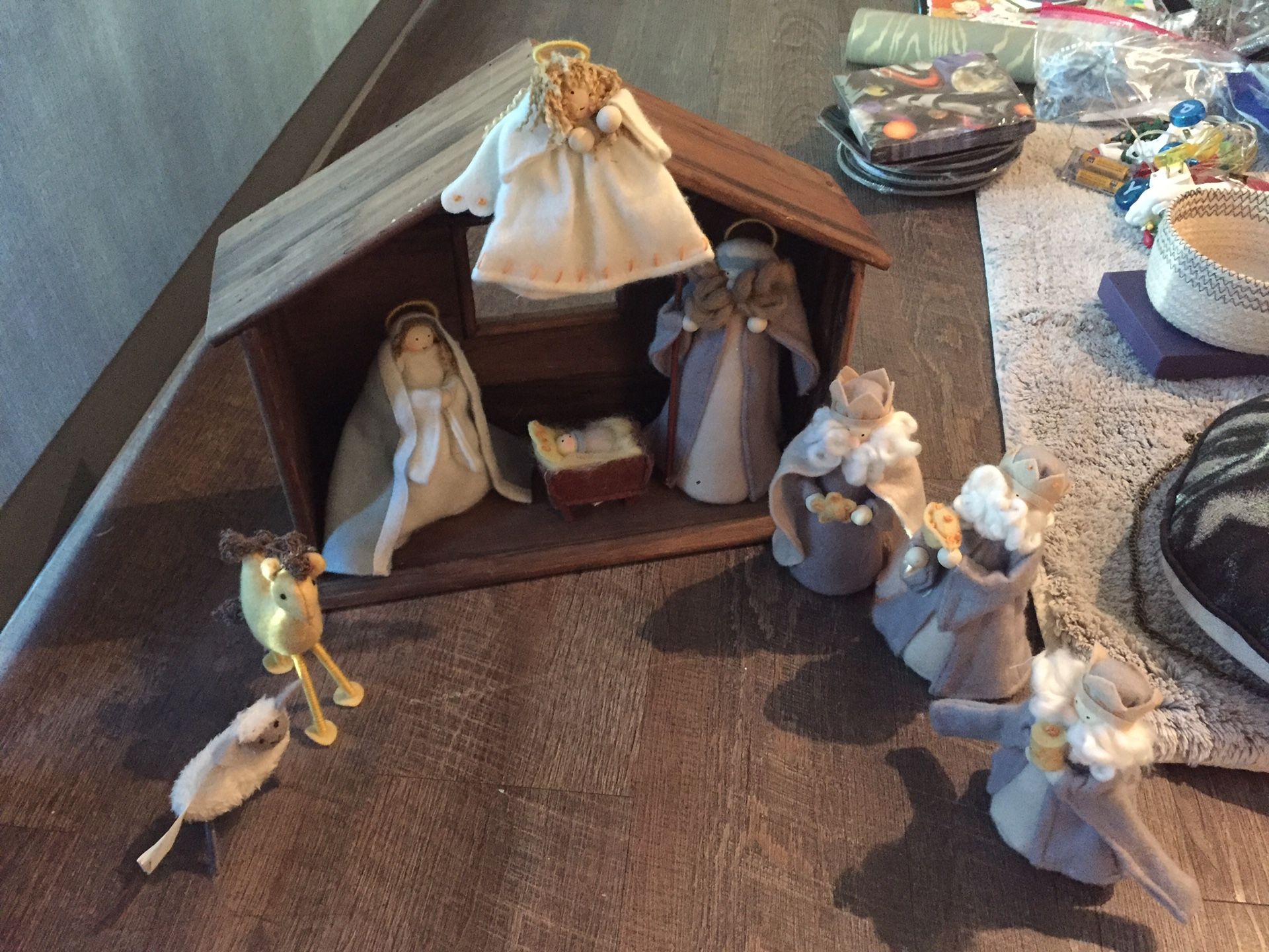 Pottery Barn Kids Felt Nativity Set