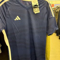 Navy And White Adidas Sportswear Jersey