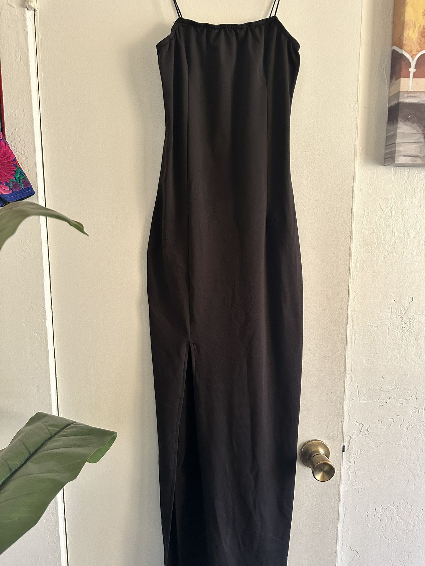 Black Long Dress Small