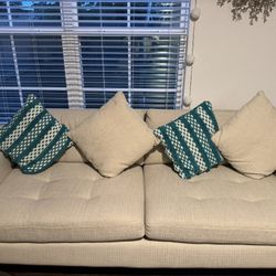 Living room sofa and love seats 