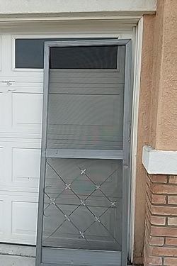 Backyard door