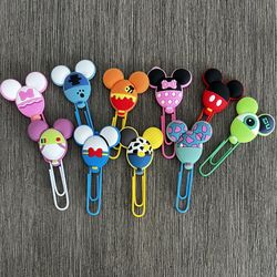 Disney Characters Paper Clips, Balloon Set of 10, DCL Fish Extender Gifts for ki