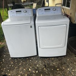 LG Washer and Dryer 