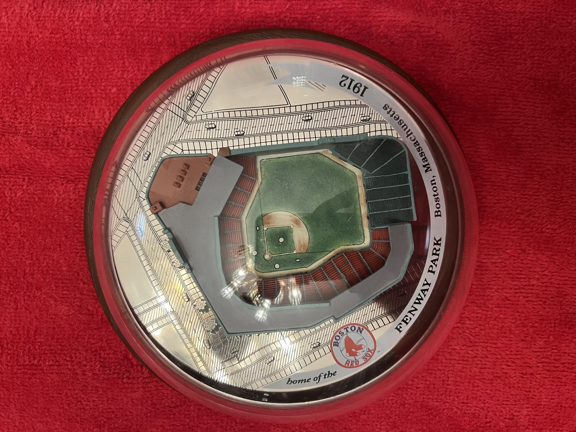 1997 Carl Yastrzemski Signed Hawthorne Fenway Park Classic Ballpark Collection with COA Green Monster