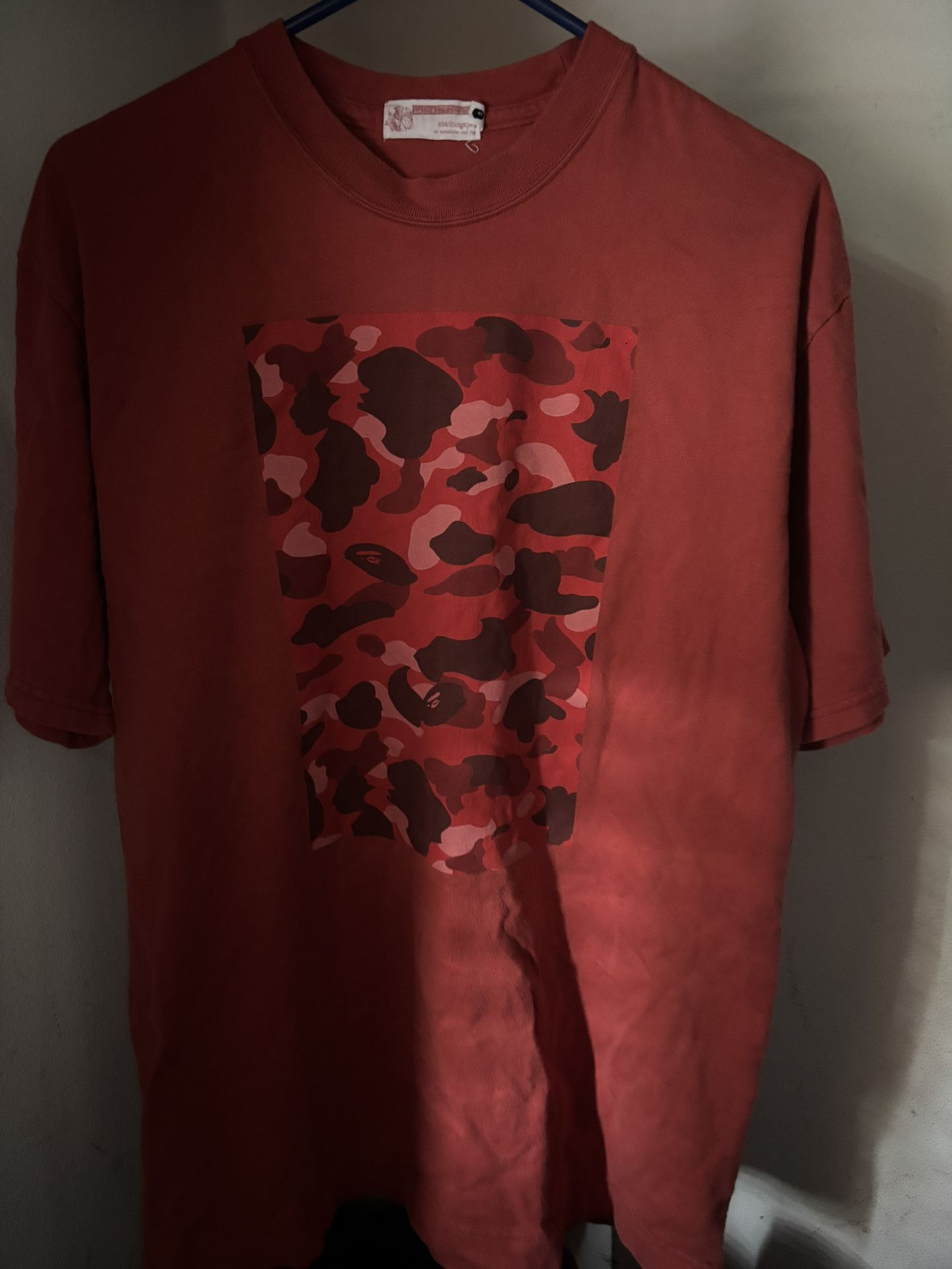 Red Camo BAPE Tee