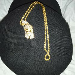 Iced out bling jayZ kanye west jesus