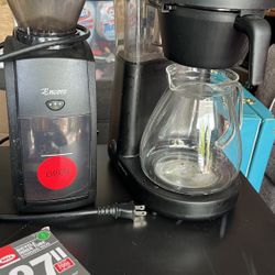 Grinder And Coffee Machine 