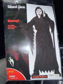 Wassup ghost face Halloween costume