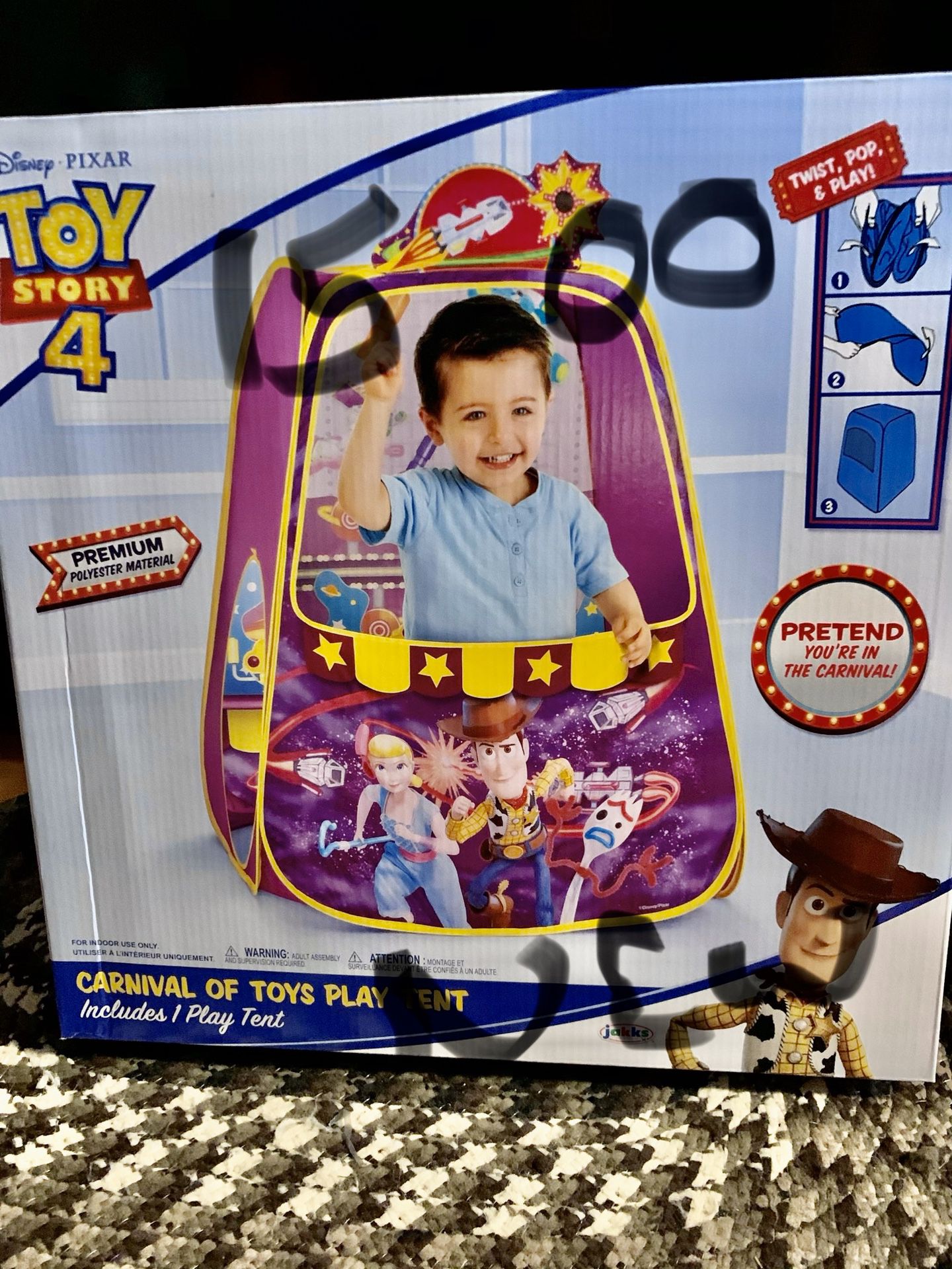 Toy story tent
