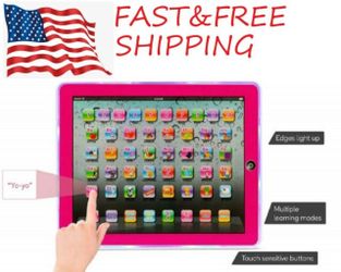 Y-Pad English Children's Toy Computer Tablet Pink