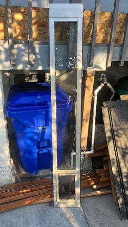 Cat or small dog patio door