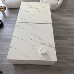 Set of 2 coffee tables 34x34x17