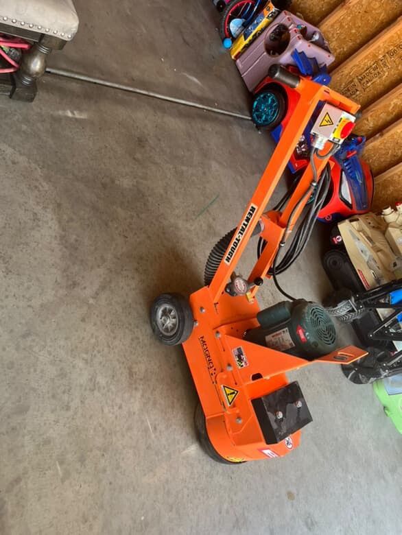 concrete grinder