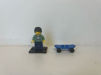 Lego Col01-6 Skater, Series 1 (Complete Set with Stand and Accessories)