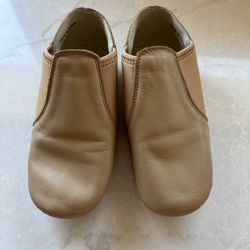 Leather Jazz Dance Shoe Slip On for Girls and Boys- 13.5 Little Kid Size 