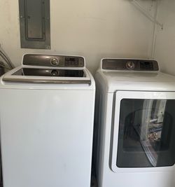 washer and dryer (Samsung)