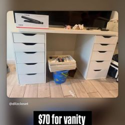 Vanity $70 & Straighter$20