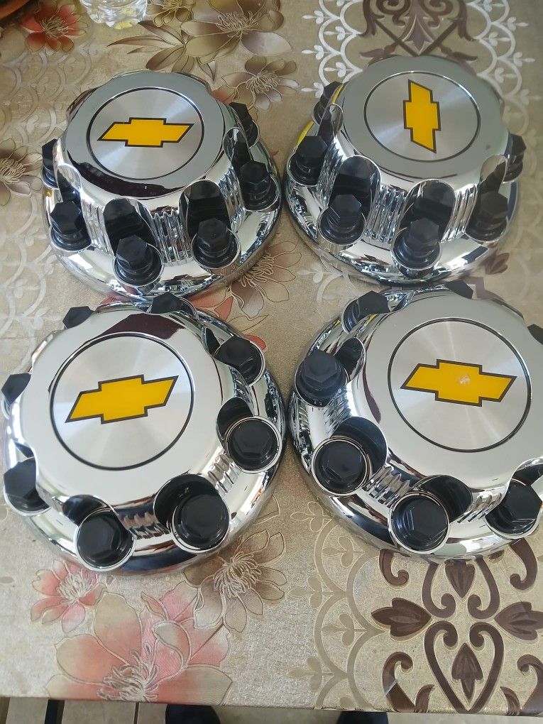 TAPAS DEL CENTRO PARA TROCAS CHEVROLET 8 VIRLOS