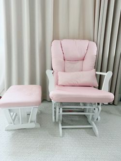 Nursing Chair & Matching Ottoman
