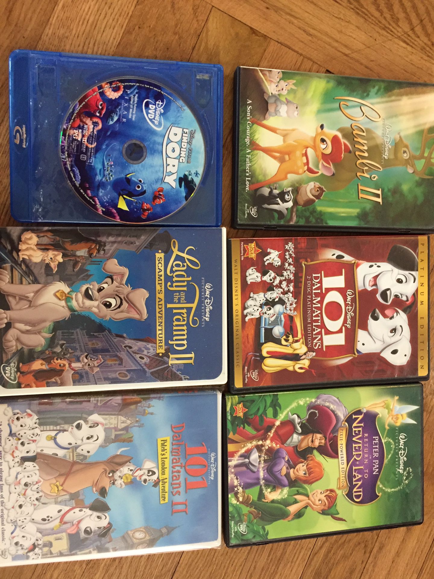 Disney kids DVDs