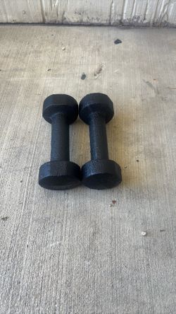 5 pound weight set 10$