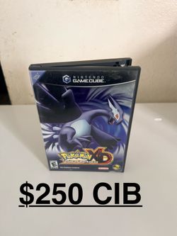 GameCube game Pokemon XD gale of darkness $250 CIB (TESTED )