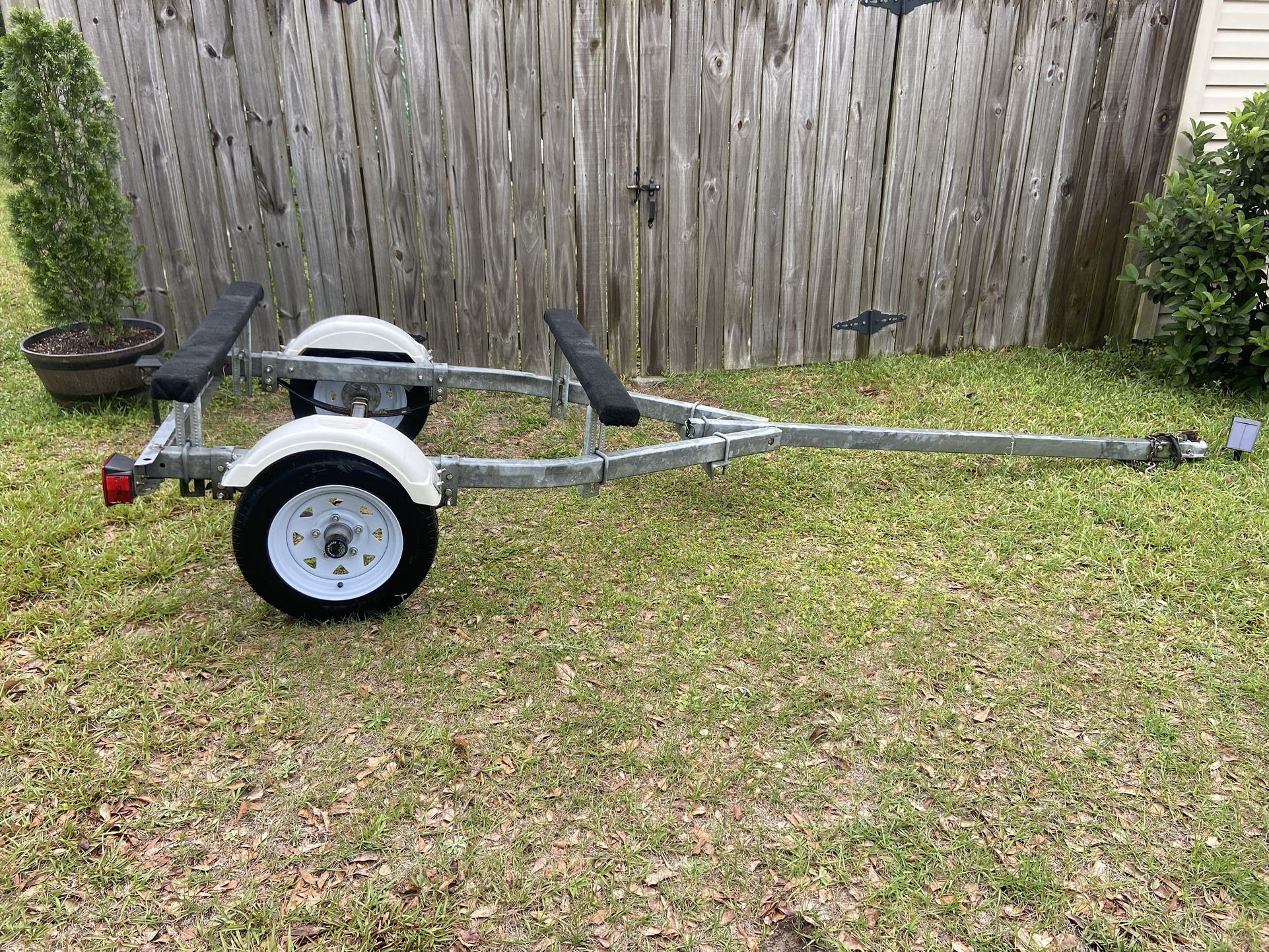 Galvanized Kayak/Boat Skiff Trailer