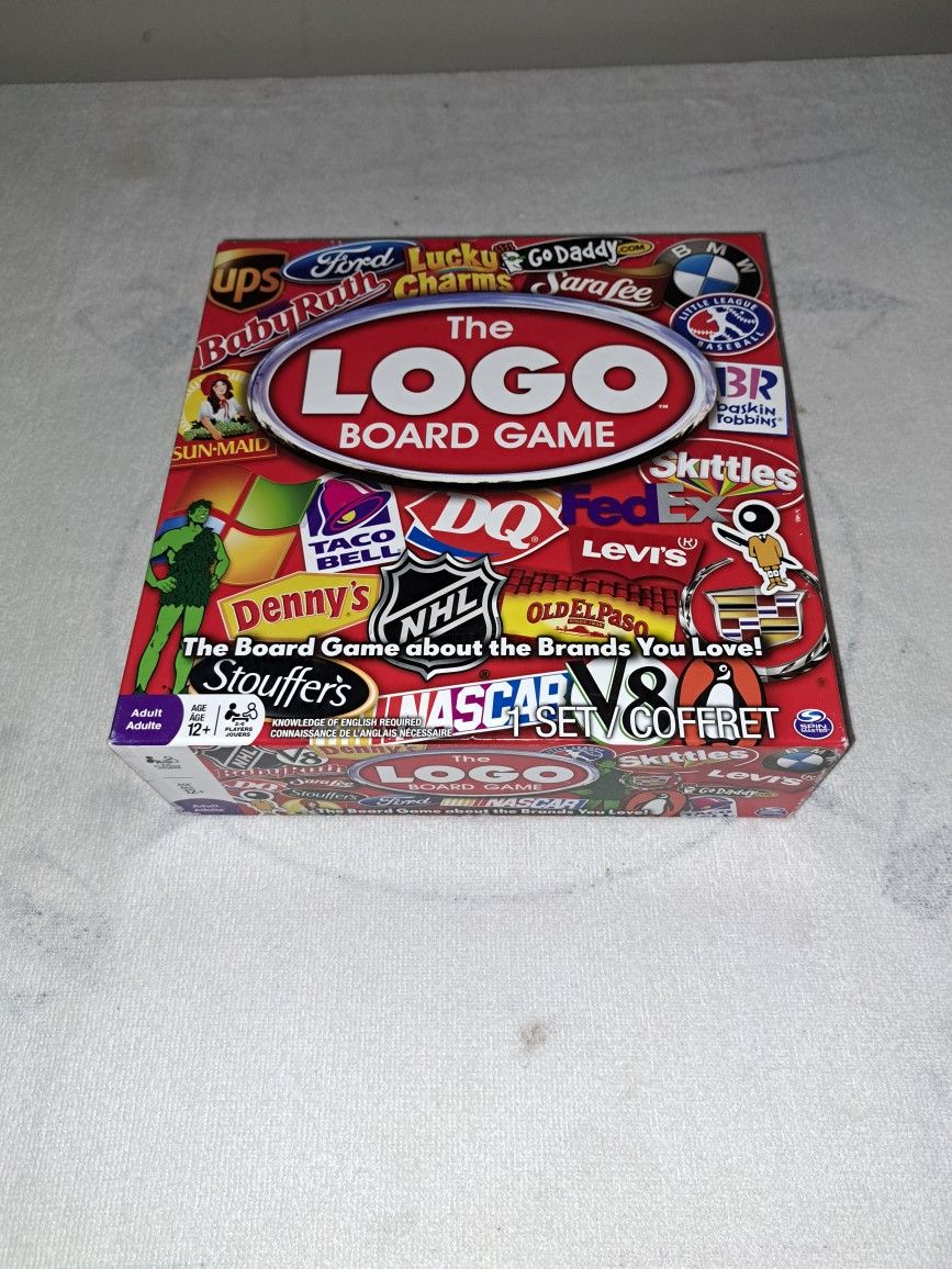The Logo Board Game In Excellent New Condition (Is Complete Nothing Missing)