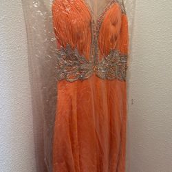 Vestido Color Salmon